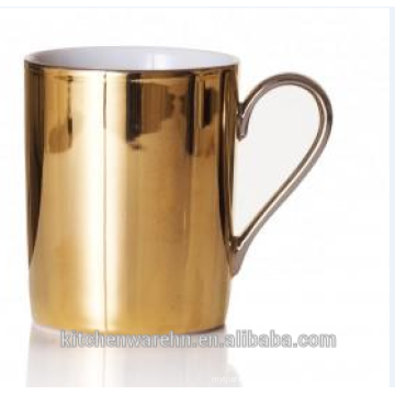 Haonai the most popular 11oz wholesale golden mug